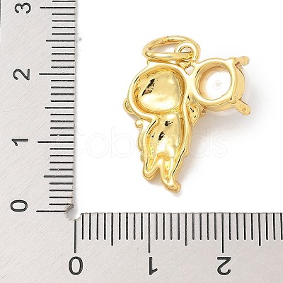 Rack Plating Brass Pendants KK-K293-21B-G-1