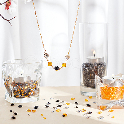 4200Pcs 6 Styles Pointed Back Acrylic Rhinestone Cabochons TACR-GA0001-06-1