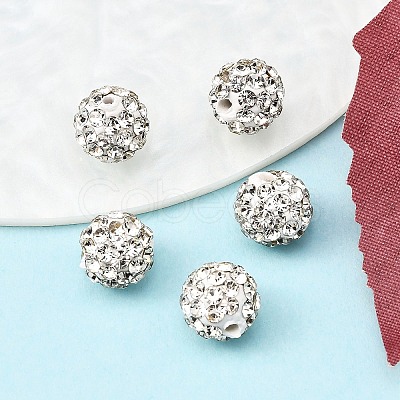 Pave Disco Ball Beads RB-H258-8MM-001-1