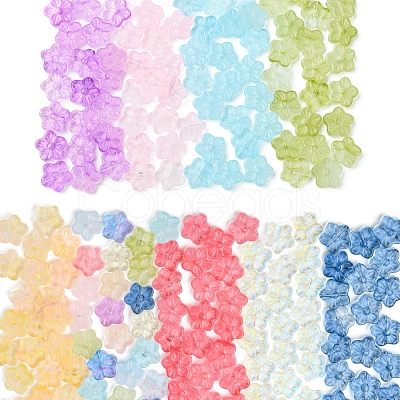 30Pcs Baking Paint Glass Beads GLAA-FS0001-97E-1