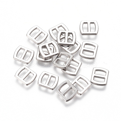 Mini Alloy Buckles X-PALLOY-WH0067-76-P-1