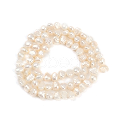 Natural Cultured Freshwater Pearl Beads Strands PEAR-P064-19D-08A-1