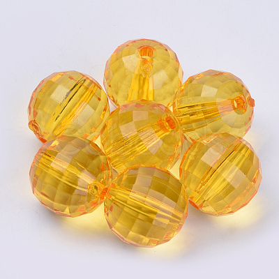 Transparent Acrylic Beads X-TACR-Q254-8mm-V24-1