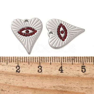 304 Stainless Steel Pendants STAS-L022-109P-03-1