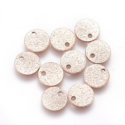 Ion Plating(IP) 304 Stainless Steel Charms STAS-E455-02RG-8mm-1