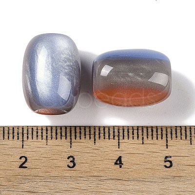 Triple Color Resin European Beads RESI-F055-13E-1