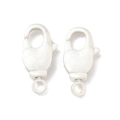Brass Lobster Claw Clasps KK-B170-08S-1