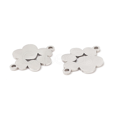 Non-Tarnish 201 Stainless Steel Connector Charms STAS-G296-16P-1