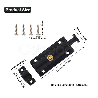 304 Stainless Steel Spring Locks Set SW-TAC0001-22A-EB-1