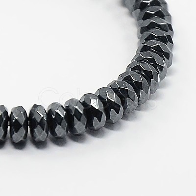 Non-magnetic Synthetic Hematite Beads Strands G-O004C-03A-1