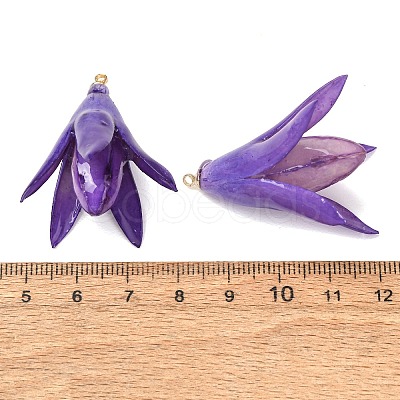 Epoxy Resin & Dried Flower Pendants RE-CBAAE94-05A-1