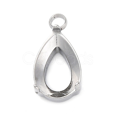 304 Stainless Steel Rhinestone Claw Settings STAS-U042-04A-P-1