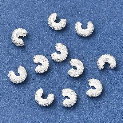 Brass Crimp Beads Covers KK-CBA1A60-05S-1