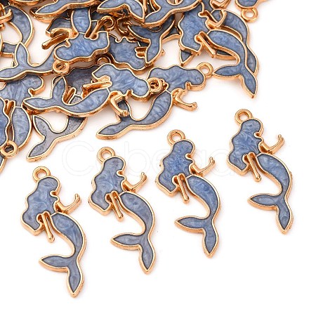 Alloy Enamel Pendants ENAM-N054-021F-1