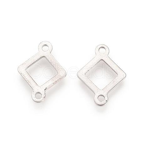 Tarnish Resistant 201 Stainless Steel Links connectors STAS-S057-27-1