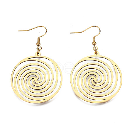 201 Stainless Steel Dangle Earrings LS-STAS-S105-JN602-2-1
