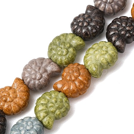 Vintage Handmade Porcelain Beads Strands PR-CBAA37B-05A-01-1