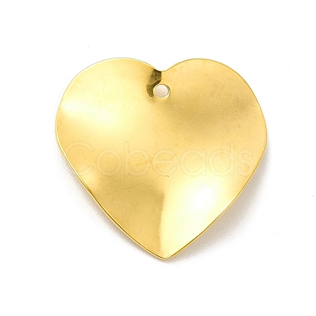 Ion Plating(IP) 201 Stainless Steel Pendants STAS-G296-08G-1