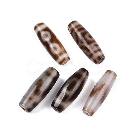 Tibetan Style dZi Beads TDZI-N002-01C-1