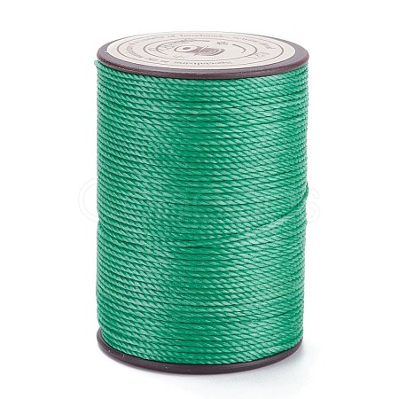 Round Waxed Polyester Thread String YC-D004-02E-129-1