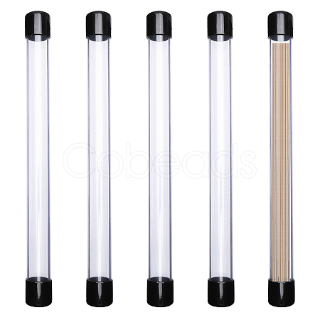 PVC Plastic & Rubber Transparent Storage Tube FIND-WH0173-158A-1
