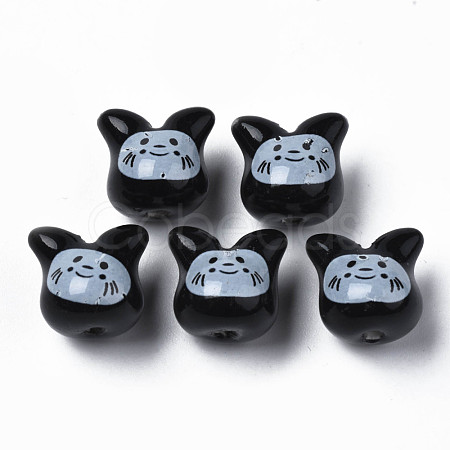 Handmade Porcelain Beads PORC-T007-04G-1