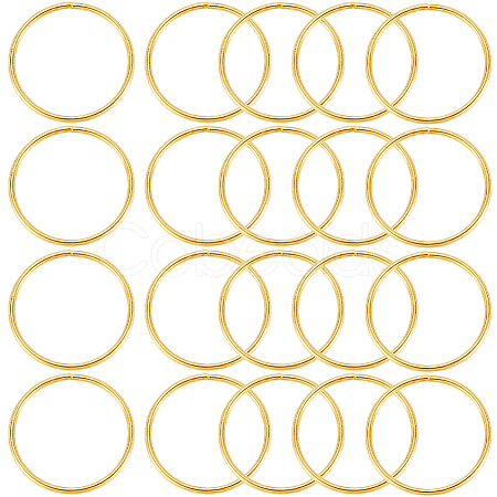 Iron Open Jump Rings FIND-SP0002-63E-1