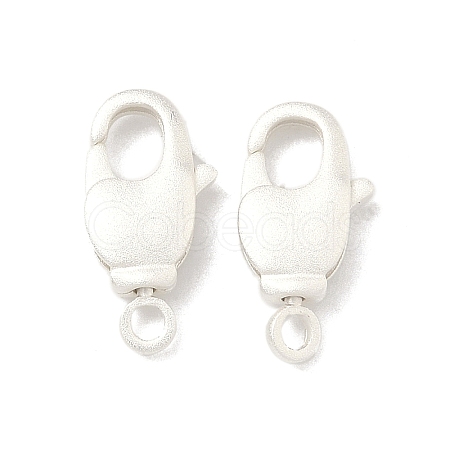 Brass Lobster Claw Clasps KK-B170-08S-1