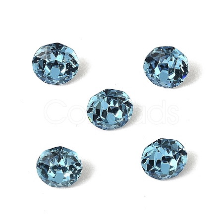 Glass Rhinestone Cabochons GLAA-A018-6mm-211-1