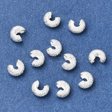 Brass Crimp Beads Covers KK-CBA1A60-05S-1