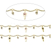 Brass Curved Bar Link Chains CHC-C001-09G-2