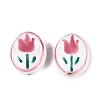 Handmade Porcelain Beads PORC-N013-10F-2