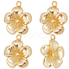 10Pcs Brass Pendants KK-BBC0024-03-7