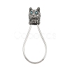 316 Surgical Stainless Steel Rhinestone Keychains STAS-Z165-03AS-1
