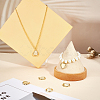 30Pcs 3 Style Light Gold Alloy Pendants FIND-CA0002-92-4