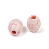 Acrylic Imitation Turquoise Beads OACR-S047-15-2