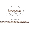 304 Stainless Steel Cuban Link Chains CHS-CJ0001-28P-2