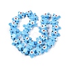 Handmade Lampwork Bumpy Beads Strands LAMP-T021-25D-2