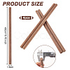 Round Walnut Wooden Sticks WOOD-WH0034-27B-2