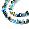 Electroplate Glass Beads Strands EGLA-N002-06C-3