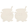 Unfinished Wooden Pieces WOOD-WH0002-32G-1