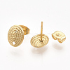 304 Stainless Steel Stud Earring Findings X-STAS-S079-74A-2