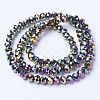 Electroplate Transparent Glass Beads Strands EGLA-A034-T4mm-UA07-2