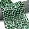 Natural Dyed White Jade Beads Strands G-C116-A51-02-1