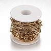 Ion Plating(IP) 304 Stainless Steel Paperclip Chains CHS-A006-01G-3