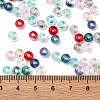 3/0 Baking Paint Transparent Colours Glass Round Beads SEED-L011-13A-01-4
