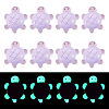 12Pcs Luminous Resin Cabochons RESI-TA0004-55D-1