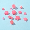 Mixed Shapes Imitation Jelly Acrylic Beads MACR-FS0001-29-4