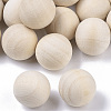 Unfinished Wood Beads X-WOOD-T014-20mm-1