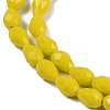 Opaque Solid Color Beads Strands EGLA-N013-P4mm-D06-3